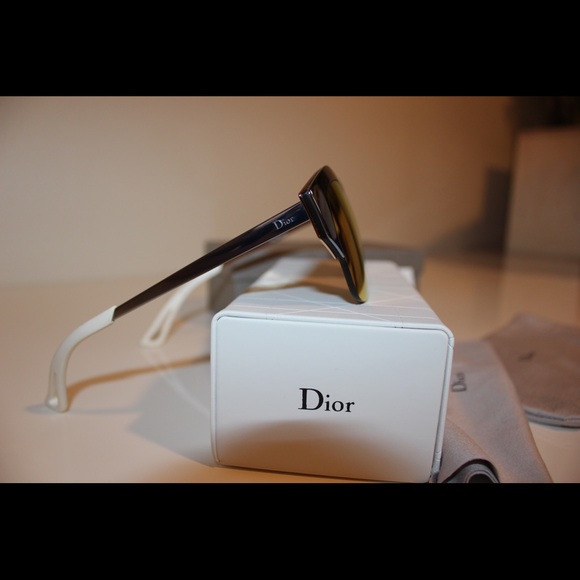 Authentic Dior Palladium Mirrored Sunglasses - Picture 3 of 5
